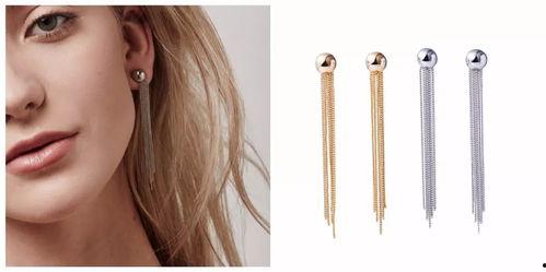 好看的微头条耳环图片