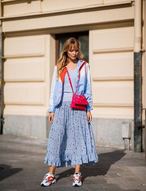 明星春日裙装搭配图片,明星春日裙装搭配全解析